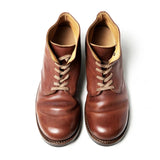 Yellowstone Cowboy Boots Winter Casual Low Cut Round Head Solid Color Martin