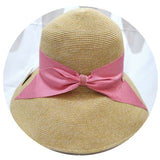 Straw Hat Bow Sun-Shade Fisherman Hat Women