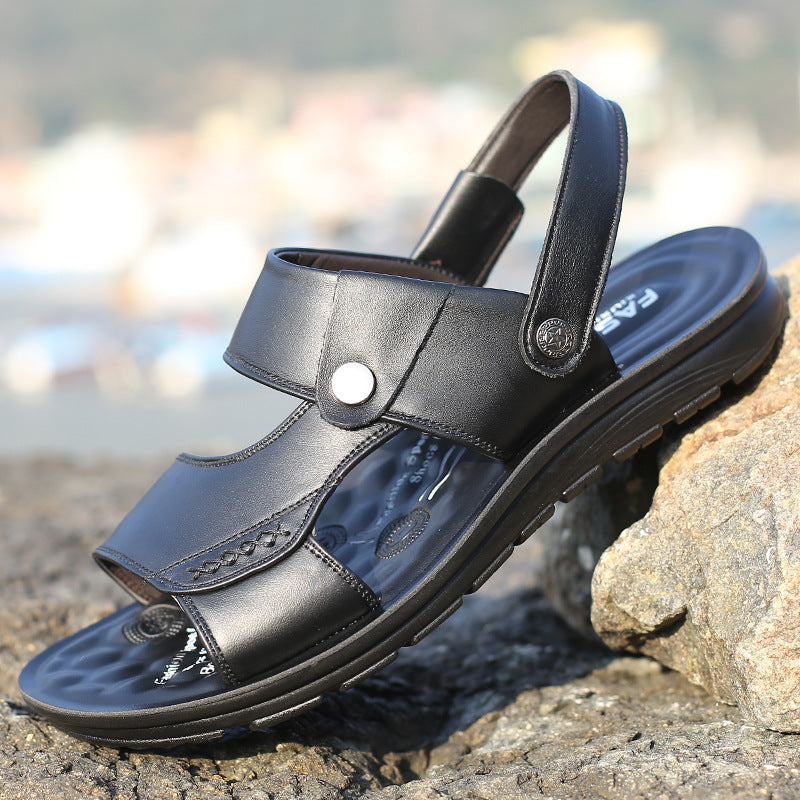 Men's Sandals Indoor and Outdoor Beach Sandals Sport Flip Flops Comfort Casual Sandal Sandals Men's Summer Men's Beach Shoes