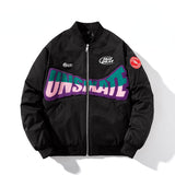 Varsity Jacket Embroidery Thickening Loose Baseball Uniform