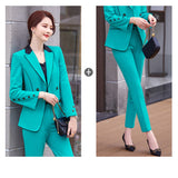 Interview Suit Women's Suit Fashion Wide-Leg