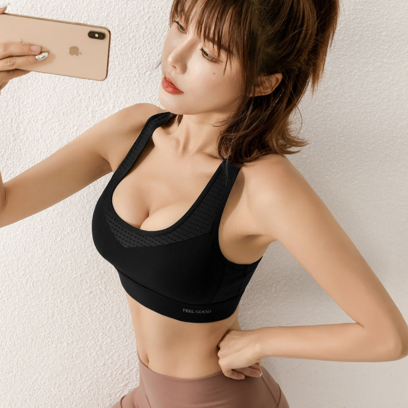 Underwear for Sweating Yoga Vest Running Fitness Gather Shockproof