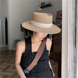 Straw Hat Hat Female Spring and Summer Straw Hat Female Beach Hat