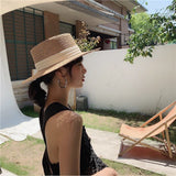 Straw Hat Hat Female Spring and Summer Straw Hat Female Beach Hat