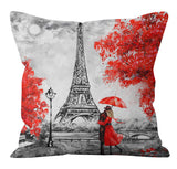 Valentine's Day Pillow Covers 4 Piece Random Styles Together, Pillow Cover Sofa Cushion Car Back Cushion Covers