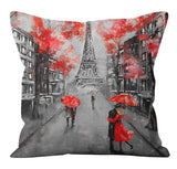 Valentine's Day Pillow Covers 4 Piece Random Styles Together, Pillow Cover Sofa Cushion Car Back Cushion Covers