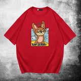 Tom And Jerry T Shirt Cat And Mouse Printed Half Sleeve