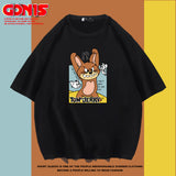 Tom And Jerry T Shirt Cat And Mouse Printed Half Sleeve