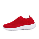 Men Sneakers Summer Breathable Men's Shoes Sports and Leisure Stretch Knitted Shoes