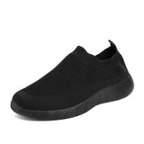 Men Sneakers Summer Breathable Men's Shoes Sports and Leisure Stretch Knitted Shoes