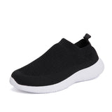 Men Sneakers Summer Breathable Men's Shoes Sports and Leisure Stretch Knitted Shoes