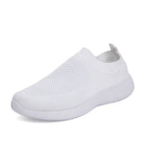 Men Sneakers Summer Breathable Men's Shoes Sports and Leisure Stretch Knitted Shoes