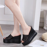 Platform Heels for Women Summer Peep Toe High Heel Sandals