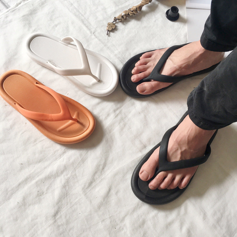 Men's Flip Flops Men Slides Comfort Slides Sandal Summer Men's Slippers Outdoor Solid Color Outdoor