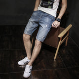 Men Jorts Denim Shorts Men's Loose Casual