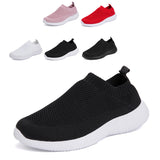 Men Sneakers Summer Breathable Men's Shoes Sports and Leisure Stretch Knitted Shoes