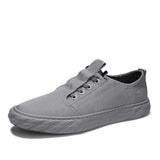 Flat Shoes Summer Ice Silk Cloth Breathable Sneakers Casual Shoes Men's Cavas Shoes