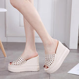 Platform Heels for Women Summer Peep Toe High Heel Sandals