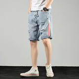 Men Jorts Denim Shorts Men's Loose Casual