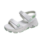 Women Platform Sandals Summer Platform Sandals Casual Sports Velcro Sandals Women
