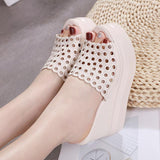 Platform Heels for Women Summer Peep Toe High Heel Sandals