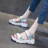 Women Platform Sandals Summer Platform Sandals Casual Sports Velcro Sandals Women