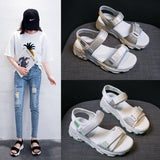 Women Platform Sandals Summer Platform Sandals Casual Sports Velcro Sandals Women