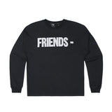 Vlone Sweatshirt Men'S Friends 3m Reflective Teenagers Men'S Long Sleeve Tshirt