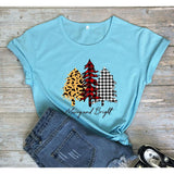 Merry and Bright Sweatshirts Christmas Printed T-shirt
