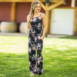 Nine Britton Dress Spaghetti-Strap Floral Print Loose