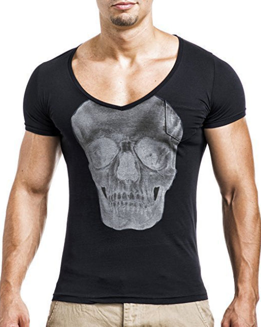 Skull T Shirt 3D Digital Printing Pullover