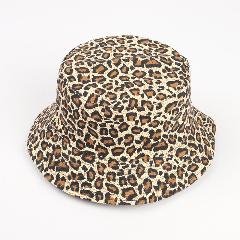 Bucket Hat Fishing Cap Cotton Print Fisherman Hat Hat Female Casual Color Artistic