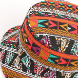 Bucket Hat Fishing Cap Cotton Print Fisherman Hat Hat Female Spring and Summer Outdoor Sports
