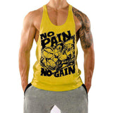 Wifebeater Shirt Fitness Vest Men's Loose