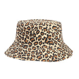 Bucket Hat Fishing Cap Cotton Print Fisherman Hat Hat Female Casual Color Artistic