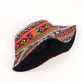 Bucket Hat Fishing Cap Cotton Print Fisherman Hat Hat Female Spring and Summer Outdoor Sports