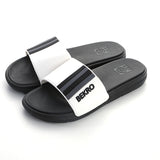 Men Slides Non Slip Shoes Indoor Outdoor Indoor and Outdoor Slippers Beach Fashion Striped Slippers Men
