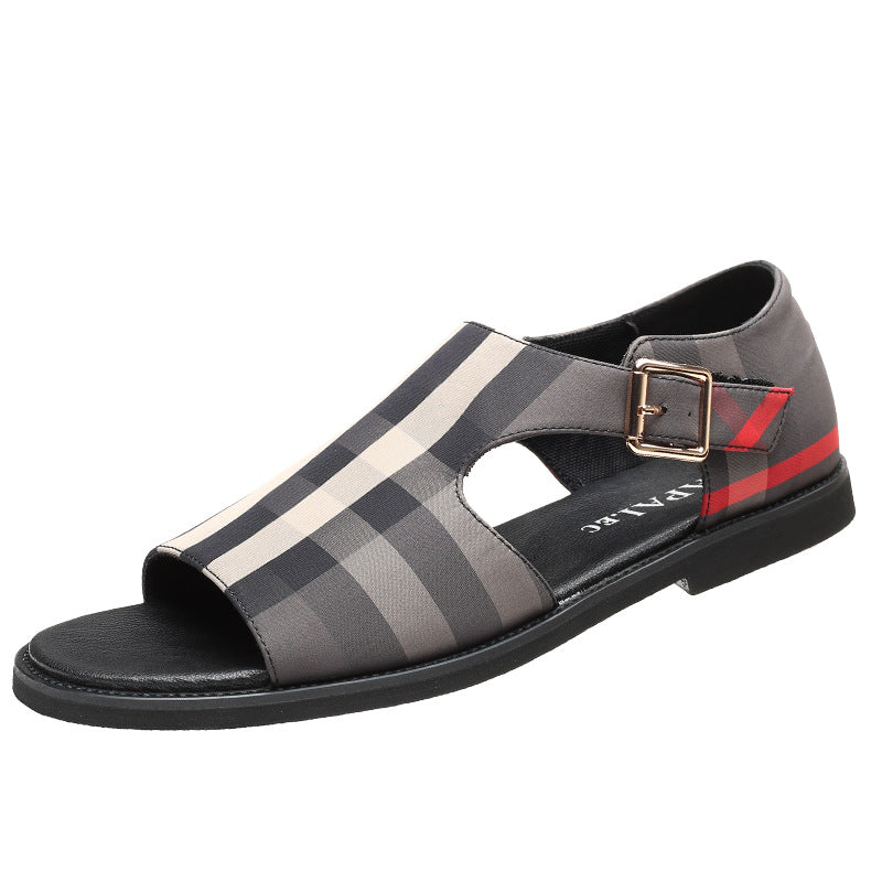 Men Sandals Indoor and Outdoor Beach Sandals Sport Flip Flops Comfort Casual Sandal Summer Breathable Non-Slip Casual