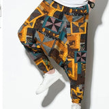 Men's Pants Summer Casual Multicolor Loose