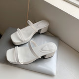 Platform Heels for Women Summer Open Toed Thick Bottom Thick High Heel Fashion Sandals Women's Shoes