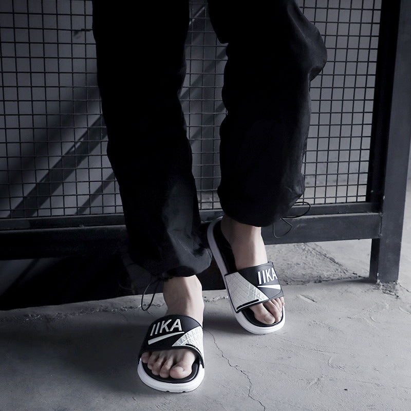 Men's Flip Flops Men Slides Comfort Slides Sandal Slippers Men's Summer Fashion Personality Outdoor