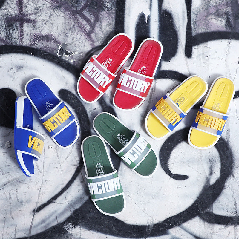 Men's Flip Flops Men Slides Comfort Slides Sandal Slippers Men's Summer Fashion Outdoor