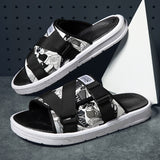 Men Sandals Slippers Men's Summer Fashion Slippers Personality Holiday Slippers Teenagers Beach Shoes