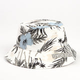 Bucket Hat Fishing Cap Cotton Print Fisherman Hat Printing Bucket Hat Summer Outdoor Leisure Sun Protection Hat