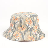 Bucket Hat Fishing Cap Cotton Print Fisherman Hat Printing Bucket Hat Summer Outdoor Leisure Sun Protection Hat