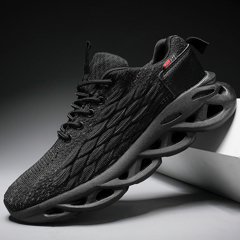 Men's Sneaks Men's Shoes Summer Mesh Flying Woven Breathable Men's Sneakers