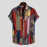 Camp Collar Shirt Short Sleeve Shirt Floral
