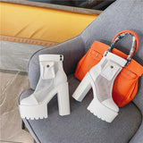 Platform Heels for Women Summer Sexy Chunky Heel Sandals