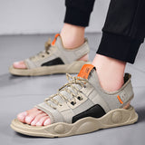 Men Sandals Summer Men's Sandals Outdoor Casual Youth Beach Shoes Trendy Fashion Sandals