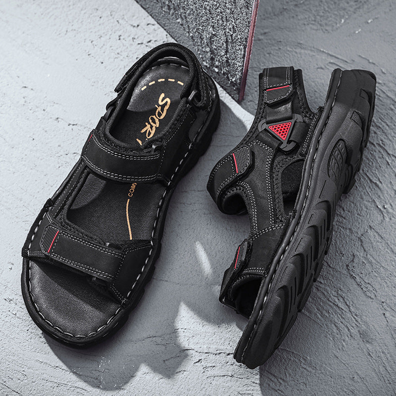 Men Sandals Summer Men's Sandals Beach Shoes Men's Breathable Casual Daily Fashion